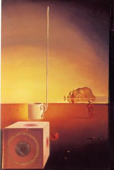 Giant Flying Mocca Cup with an Inexplicable Five-Metre Appendage